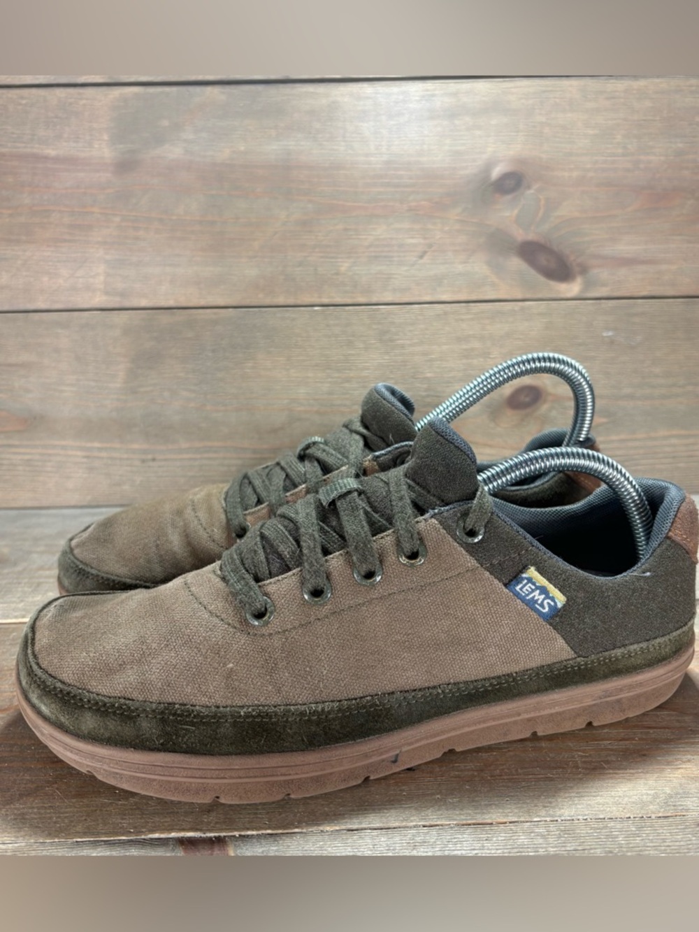 Lems chillum womens size 8.5 shoes brown barefoot comfort sneakers